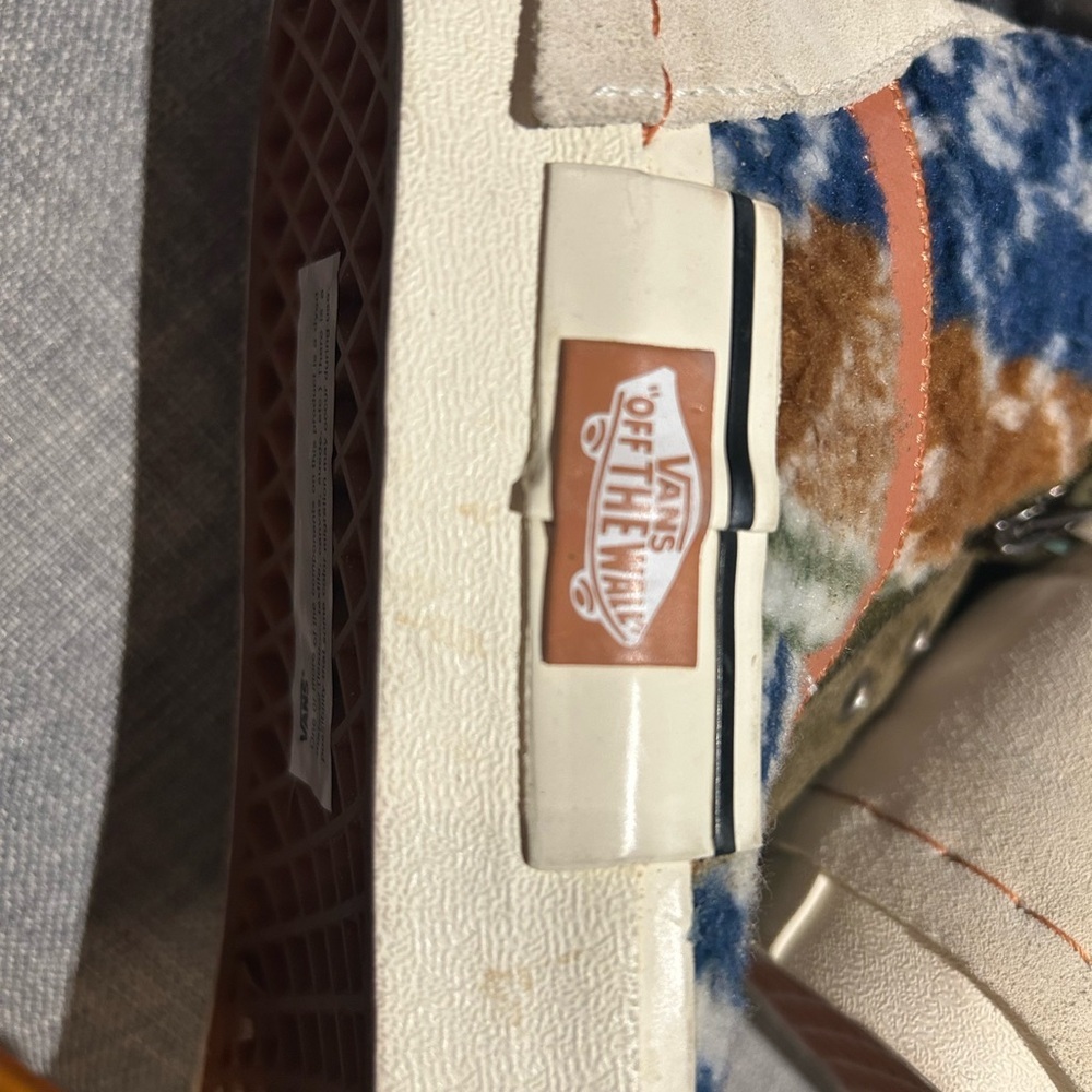 Vans SK8 Hi Reissue Cap Mixed Textile Military Olive Men's Skate Shoes Size 8.0 - Picture 8 of 11